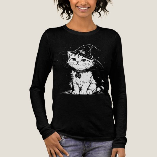 Grappige kat met Pet Grafisch T-shirt (Voorkant)