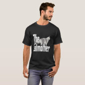 Grappige Kat Moeder Katmoeder Geometrische Kat Moe T-shirt (Voorkant volledig)