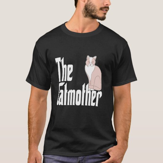 Grappige Kat Moeder Katmoeder Kat Moeder Kitten Ma T-shirt (Voorkant)