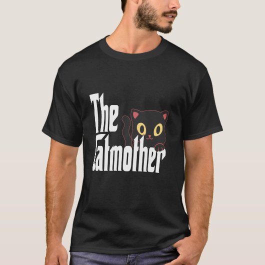 Grappige Kat Moeder Katmoeder Moeder Kat Kitty Mam T-shirt (Voorkant)