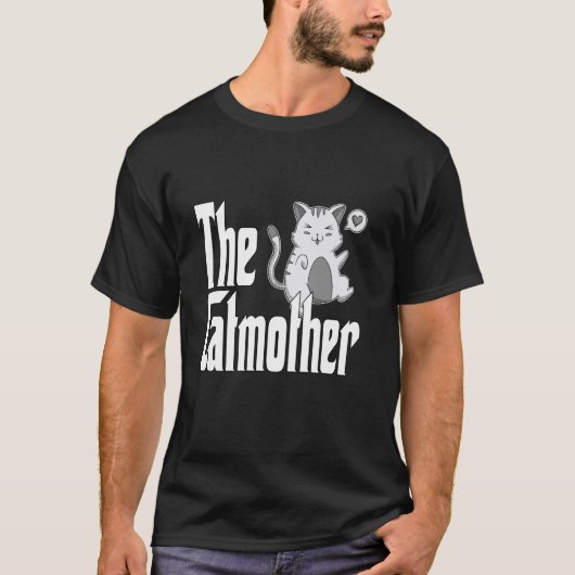 Grappige Kat Moeder Katmoeder Mooie Kat Moeder Kit T-shirt (Voorkant)