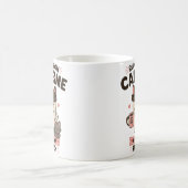 Grappige kat moeder koffiemok cadeau, loopt op caf (Center)
