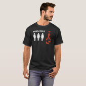 grappige kat moeder normale mensen t-shirt (Voorkant volledig)