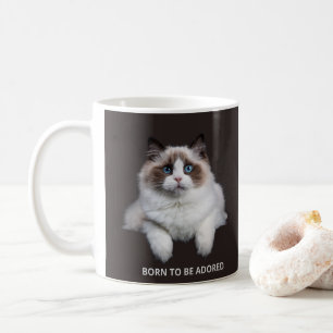 Grappige kat mok 