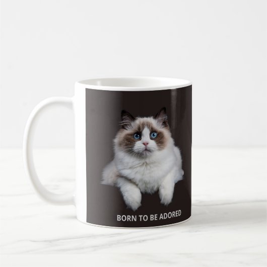 Grappige kat mok (Links)