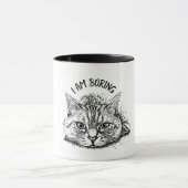 Grappige kat mok (Midden)