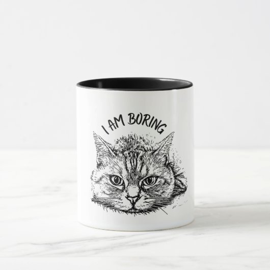 Grappige kat mok (Midden)