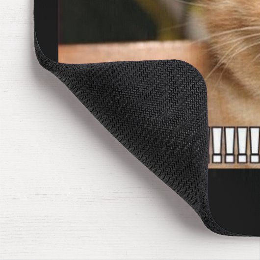 grappige kat muismat (Hoek)