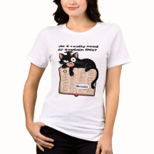 Grappige kat op boek met sarcastisch citaat