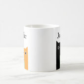 Grappige Kat, Persoonlijk Koffiemok (Center)