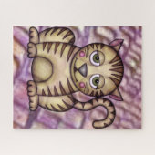 Grappige kat puzzel (Horizontaal)