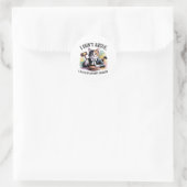 Grappige kat rechter sticker - advocaat juridische (Tas)