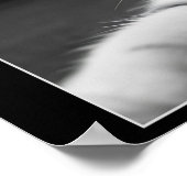 Grappige kat selfie met UFO buitenaardse drones Poster (Hoek)