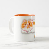 Grappige kat serie servicetable mok door ORDesigns (Voorkant links)