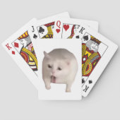 Grappige kat speelkaarten (Achterkant)