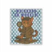 grappige kat sticker (Voorkant)