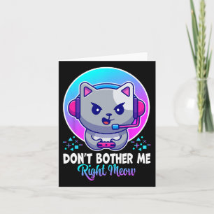 Grappige Kat Stoor Me Nu Even Niet Katten Video Sp Kaart