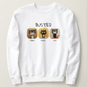 Grappige Kat Sweatshir Vrouwen | Cat Lover Gift vo Trui (Design voorkant)