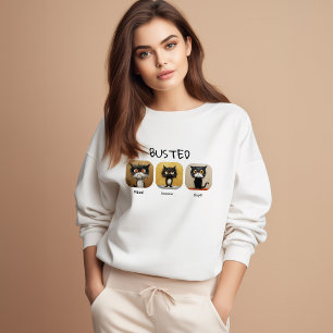 Grappige Kat Sweatshir Vrouwen   Cat Lover Gift vo Trui