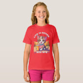 grappige kat t-shirt (Voorkant volledig)