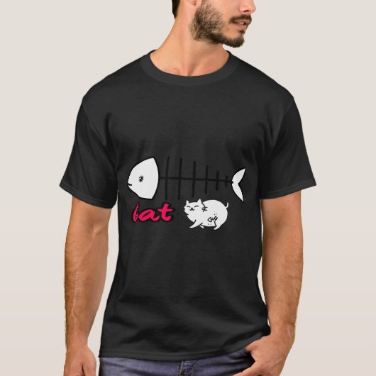 Grappige Kat T-shirt (Voorkant)