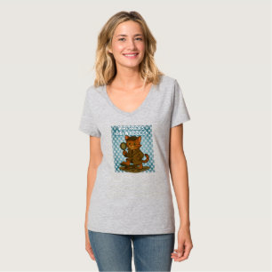 grappige kat t-shirt