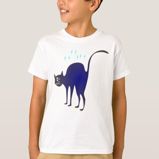 grappige kat t-shirt (Voorkant)