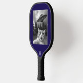 Grappige kat UFO Selfie Pickleball Paddle (Links)