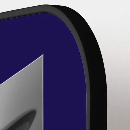 Grappige kat UFO Selfie Pickleball Paddle (Links Detail)