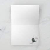 Grappige kat Valentijnsdag kaart (Binnen)