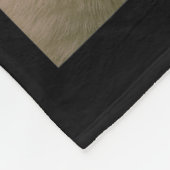 Grappige kat verrast gelukkige selfie met Bigfoot- Fleece Deken (Hoek)