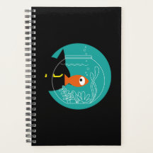 Grappige Kat & Vis Planner – Kuro Catto + Kin-chan