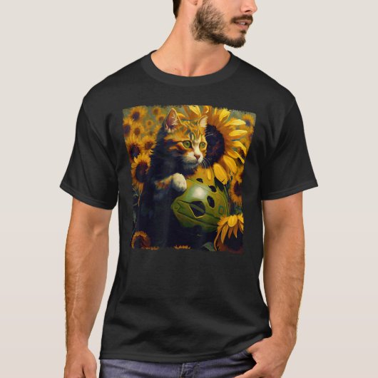 Grappige kat voetbal sweatshirt voor kinderen, vro (Voorkant)