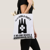 Grappige kater-kit met monogram  tote bag (Dichtbij)