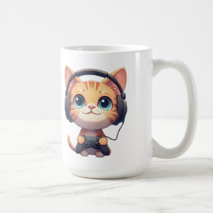 Grappige katgamer - Cadeau voor katteliefhebbers e Koffiemok