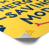 Grappige katposter, Cartoonkat die een zonnebril d Poster (Hoek)