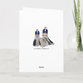 Grappige katten bedankt kaart (Achterkant)