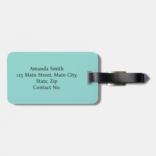 Grappige katten bij yoga bagagelabel (Achterkant horizontaal)