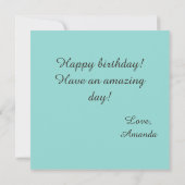 Grappige katten bij yoga kaart (Achterkant)