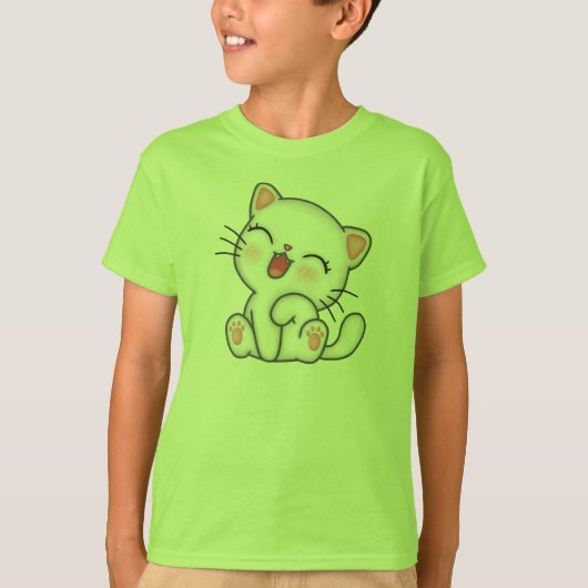 Grappige katten citaten t-shirt (Voorkant)