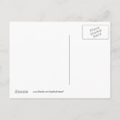 Grappige katten die Briefkaart verplaatsen (Achterkant)