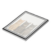 Grappige katten gluren notitieblok (Linkerzijde)