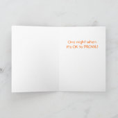 Grappige katten Halloween Kaart (Binnen)