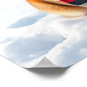 Grappige katten in nette winterkleding en hoeden   poster (Hoek)