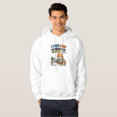 Grappige Katten Kantoormedewerker Hoodie (Voorkant volledig)