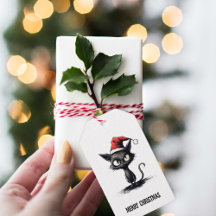 Grappige Katten Kerst Cadeautag