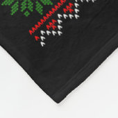 Grappige Katten Kerstmuts Kerstboom Lelijke Kerst Fleece Deken (Hoek)