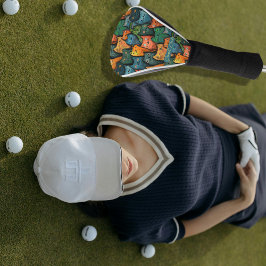Grappige Katten Kleurrijk Golfheadcover