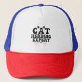 Grappige katten kudde-expert humoristisch dier kat trucker pet