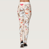 Grappige Katten Leggings (Achterkant)